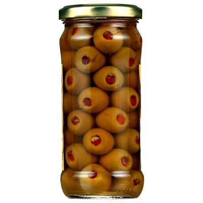 ACEITUNAS VERDES RELLENAS CON PIMIENTO